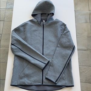 Lululemon spacer fabric means zip up hoodie